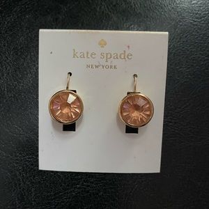 Kate Spade Peach Dangle Earrings